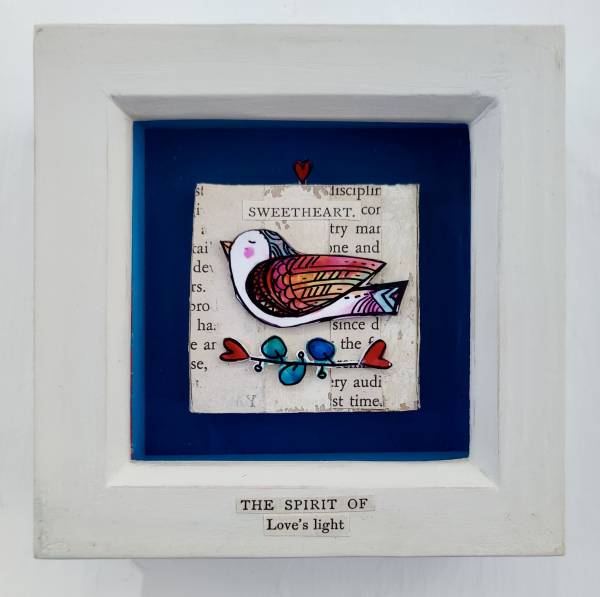 - a , Mixed Media Sculpture by Catherine Hoskin, measuring 12 x 12 cm (H x W) £48